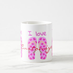 Rosa Flip-Flops Thunder_Cove Kaffemugg