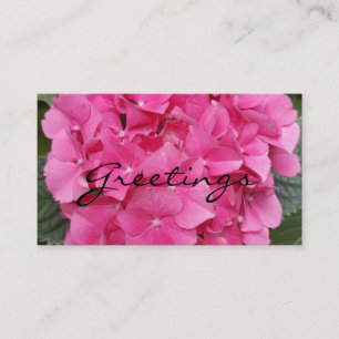 Rosa FLOMFOTOFOTONATUR Visitkort