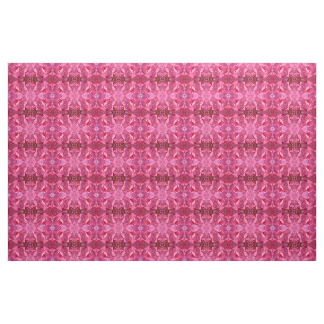 Rosa Flower Fabric Tyg (Yard)