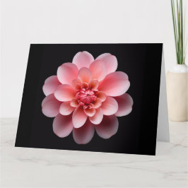 Rosa Flower Kort