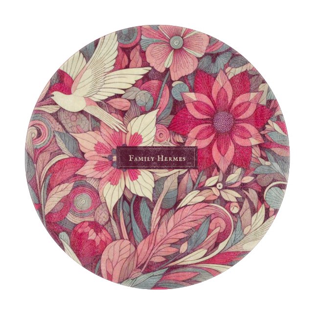 Rosa Flower Morris art (Framsidan)