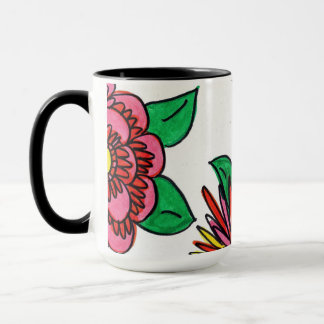 Rosa Flower Mugg