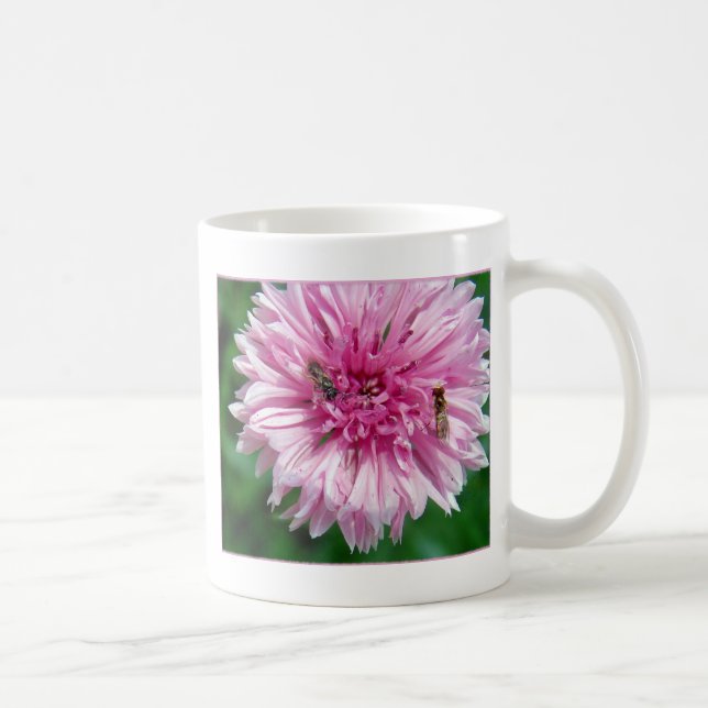 Rosa Flower och Kryp Kaffemugg (Höger)