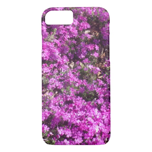 Rosa Flower Patch Case-Mate iPhone Skal (Baksida)