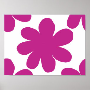Rosa Flower Poster