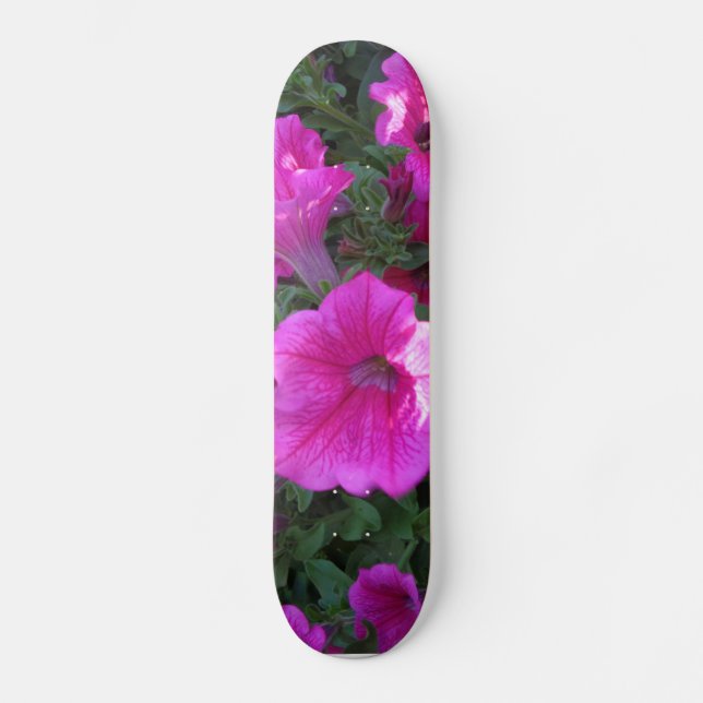 Rosa Flower Skateboard (Framsida)
