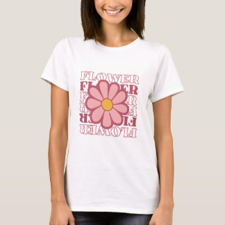 Rosa Flower T Shirt