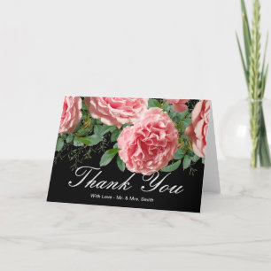 Rosa Flower Tack Kort