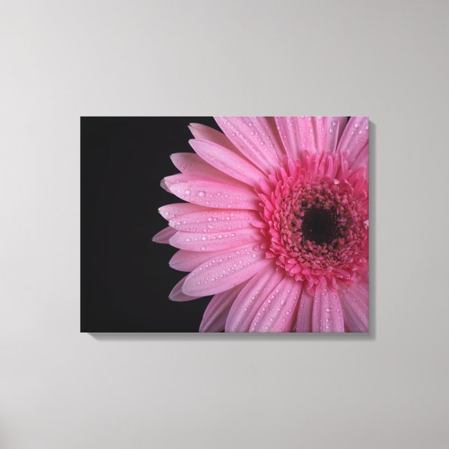 Rosa Flower Wrapped Canvas (Framsida)