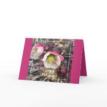 ROSA FLOWERED MORS DAG HÄLSNING