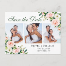  Rosa Flowers 3 PHOTO Bröllop spara datum