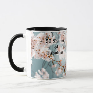 Rosa Flowers 50 Shades of Fabulous Mugg
