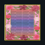 Rosa Flowers Anpassningsbar Square Magnet<br><div class="desc">Ditt evenemang avslutar fotot på perfekten när dina gäster tar hem fotomagneterna som sina favoriter. Trendigets fotomagneter erbjuder ett unikt och funktionellt sätt att visning foton. Underbar för foton av evenemanget till ge till var och en av dina gäster som en påminnelse om din speciella dag. Anpassa genom att lägga...</div>