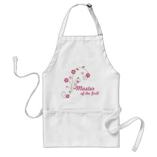 Rosa Flowers Apron Förkläde