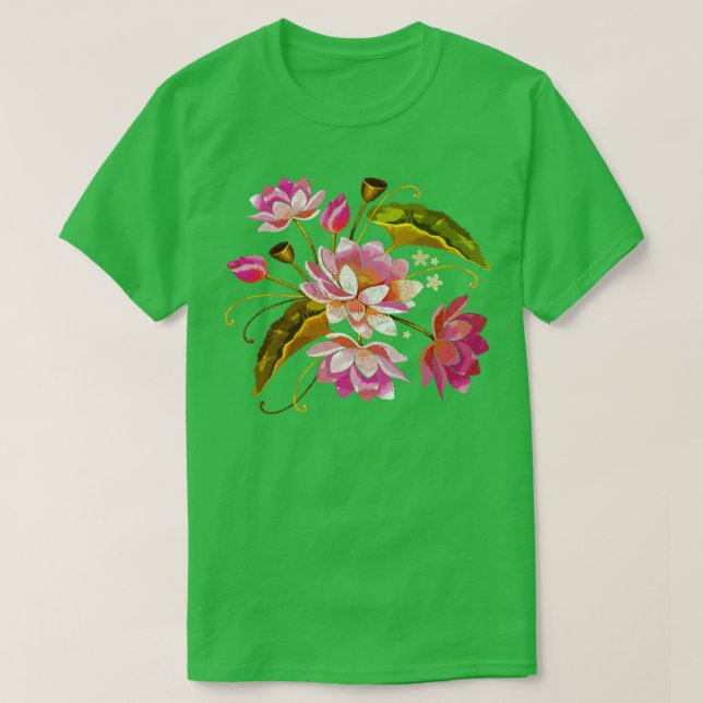 Rosa Flowers av Vintage T Shirt (Design framsida)