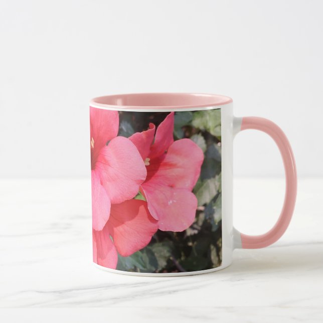Rosa Flowers Black 325 ml Ringer Combo Mugg (Höger)