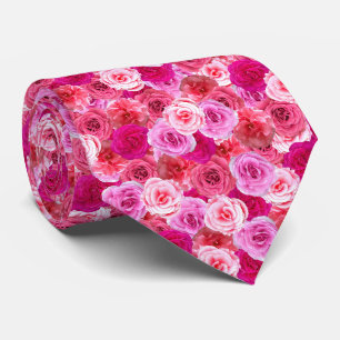 Rosa Flowers Blommigt Collage Slips