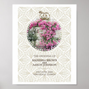 ROSA Flowers - Bröllop Poster