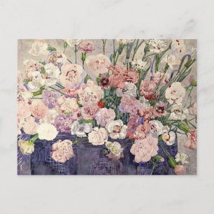 Rosa Flowers by Mackintosh - vykort