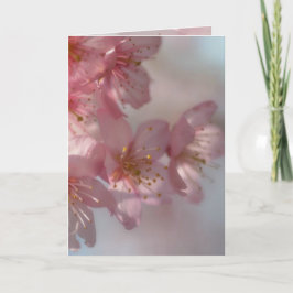 Rosa Flowers Card Helgkort