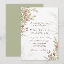 Rosa Flowers Greenery Christian Bröllop