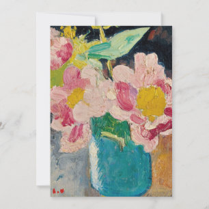 Rosa Flowers i Blå Vas   Louis Valtat