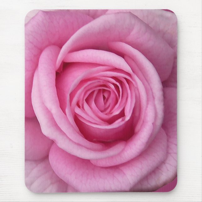 Rosa Flowers Mousepad Röd ros Decor Gifts Musmatta (Framsidan)