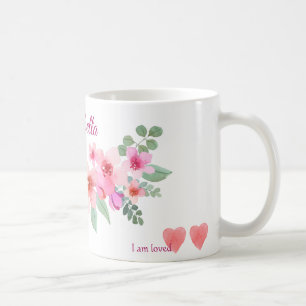 Rosa Flowers Mugg