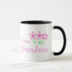 Rosa Flowers New Grandma Tshirts and Gifts Mugg