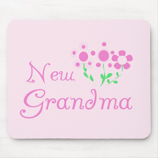 Rosa Flowers New Grandma Tshirts and Gifts Musmatta (Framsidan)