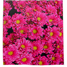 Rosa Flowers Shower Curtain