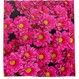 Rosa Flowers Shower Curtain