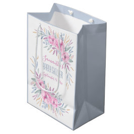  Rosa Flowers Watercolor Boho