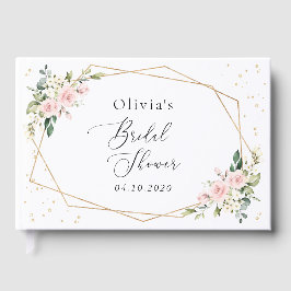 Rosa Flowers, White Flowers, Boho, Möhippa Gästböcker