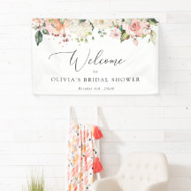 Rosa Flowers, White Flowers, Boho, Möhippa Welcome