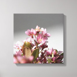 Rosa Flowers Wrapped Canvas