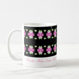 Rosa Flowwed INspirational Mugg
