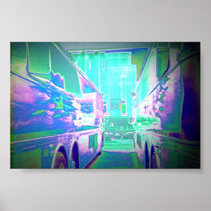 Rosa Floyd Buss E Grind Poster