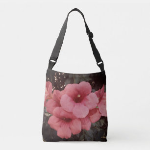 Rosa Fluer Allt-over-Print Kor body Bag Axelväska