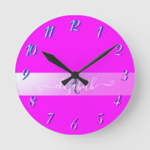 Rosa Fluorescerande Monogram