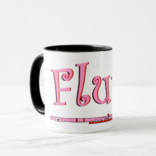 Rosa Flute Mugg