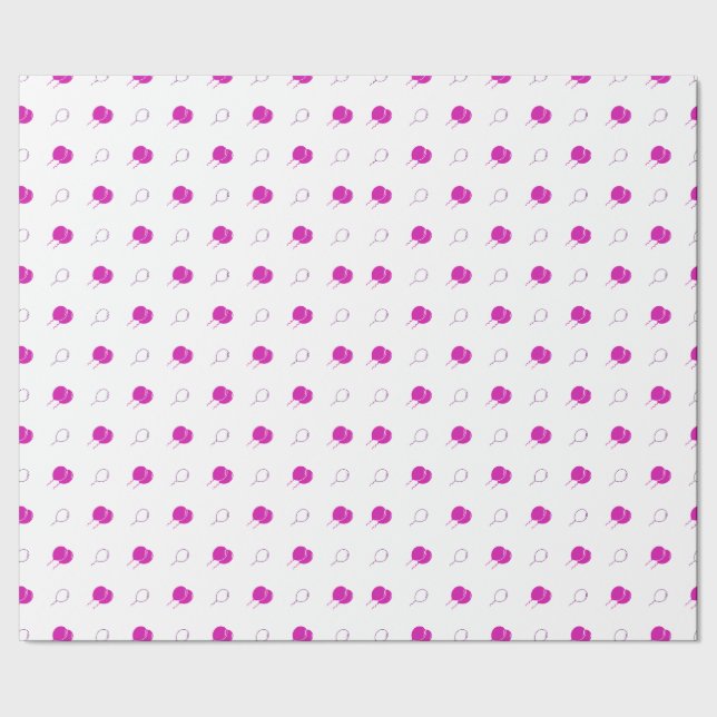 Rosa Flytande ballonger Presentpapper (Seam)