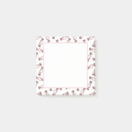 Rosa Foil Candies Notes Post-it Block