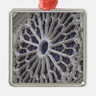 Rosa fönster från den västra facaden, c.1270 julgransprydnad metall