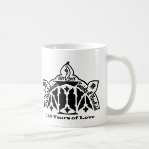 Rosa fönsterkaffemugg kaffemugg