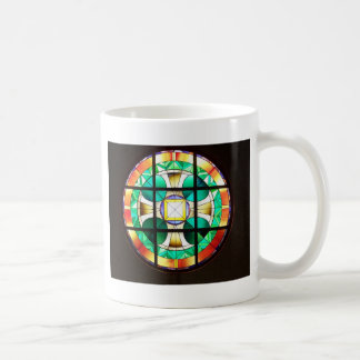 Rosa fönsterkaffemugg kaffemugg