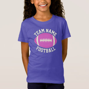 Rosa Football Anpassningsbar Team Namn, Player och T Shirt