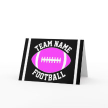 Rosa Football Anpassningsbar Team Namn/Text Sports
