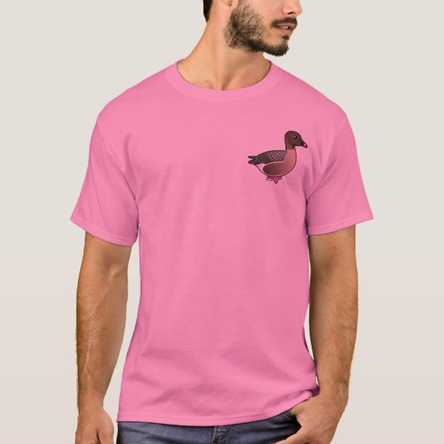 Rosa-footed gås tee (Framsida)