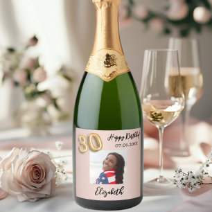 rosa för 30års födelsedag ro guld
